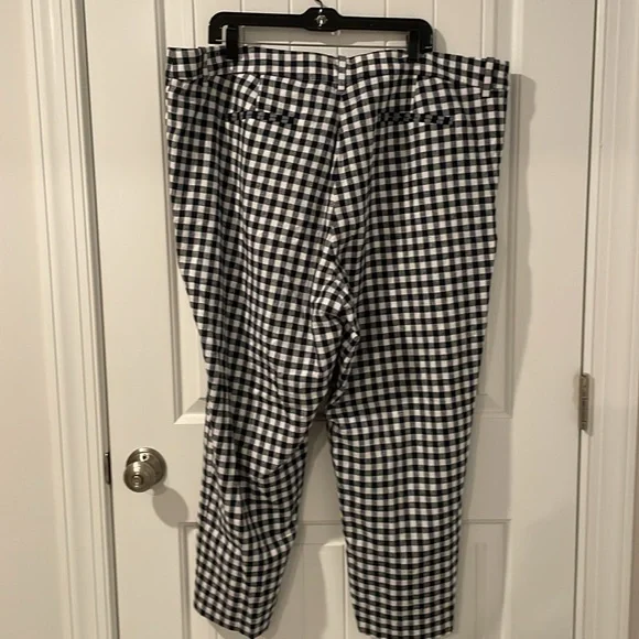 J. Crew Black and White Checkered Pants - Picture 3 of 6